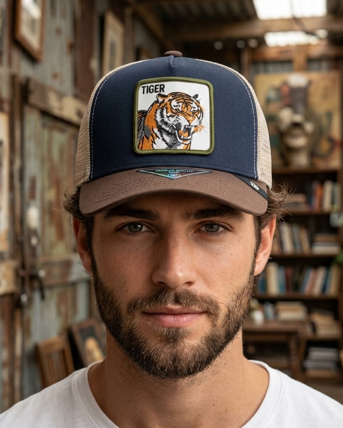 Gorra Animal Malla | TIGRE