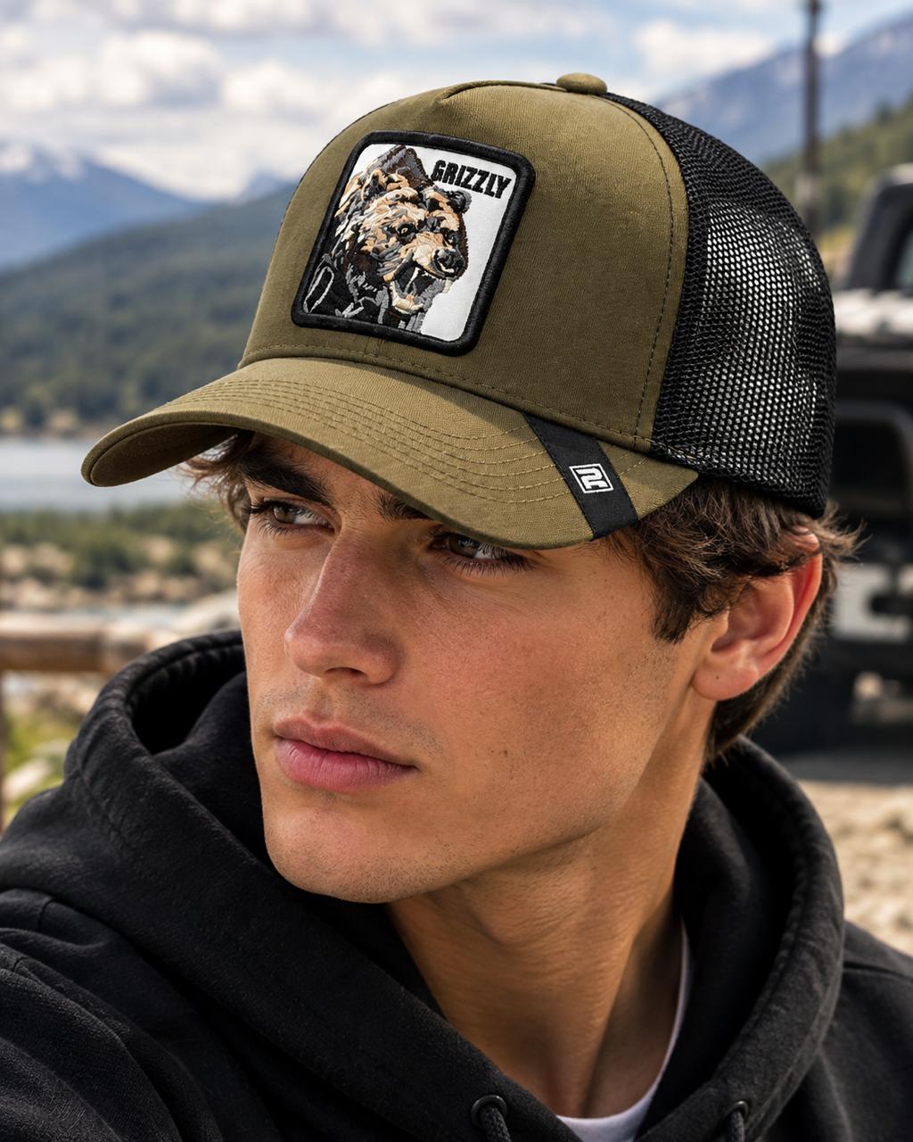 Gorra Animal Malla | Grizzly
